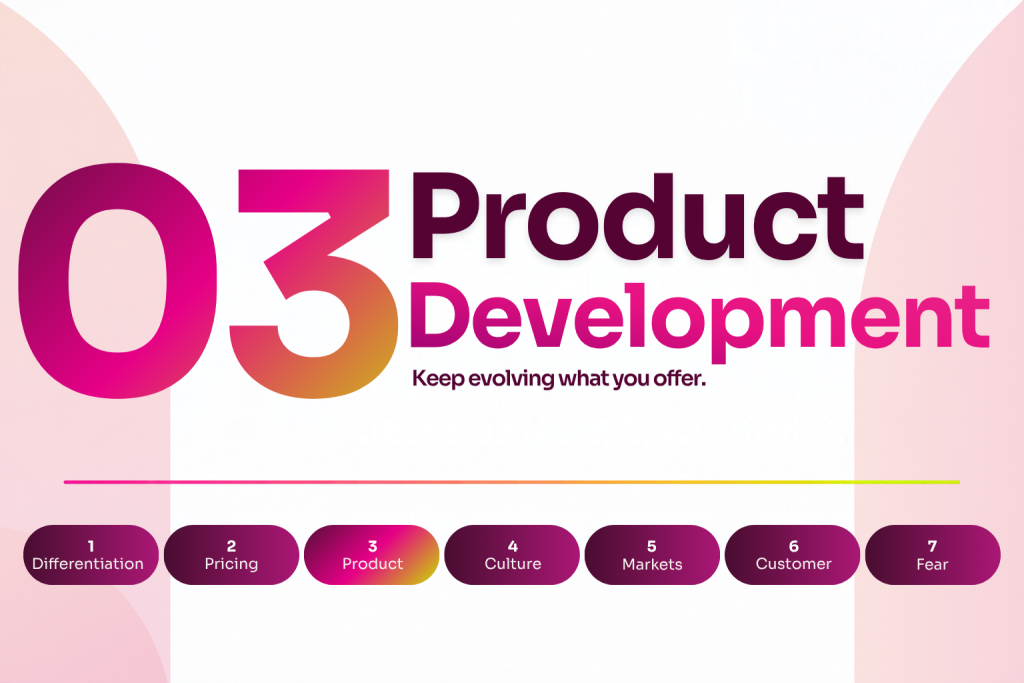 barrier to growth product development