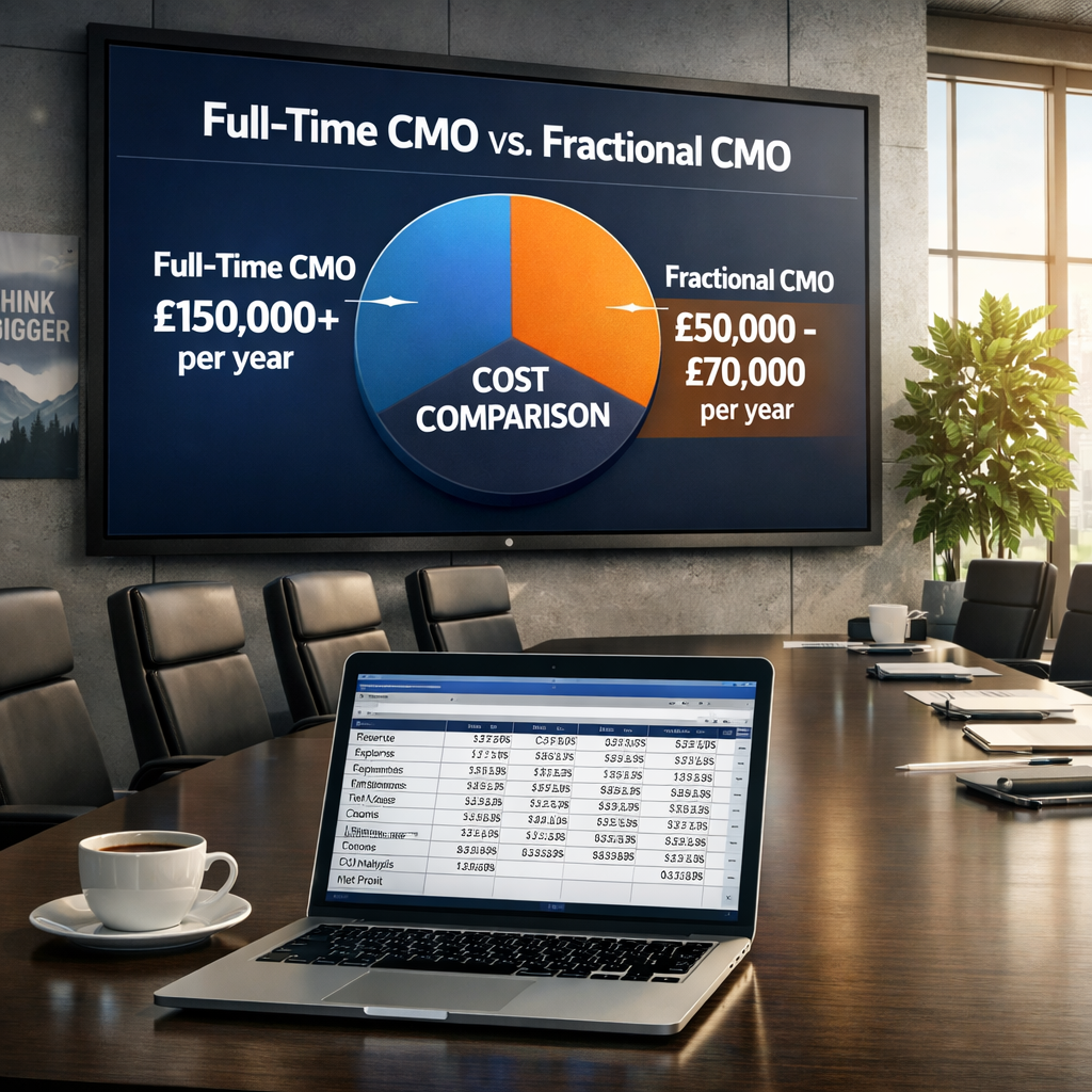 Fractional CMO cost vs. full-time CMO: how to calculate the true cost ...