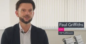Paul Griffiths talking to the camera about Driving E-commerce Growth
