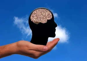 Hand with head